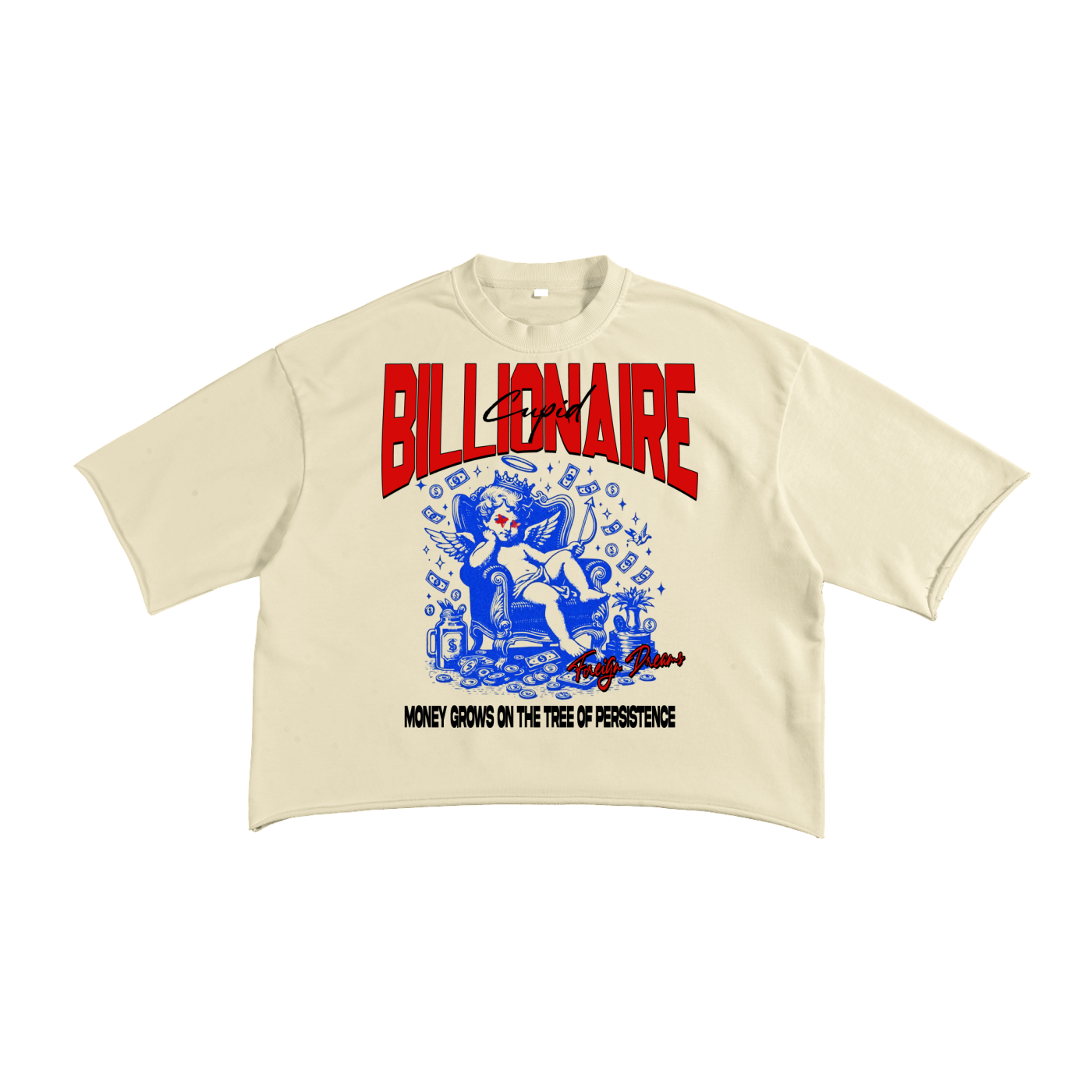 Billionaire Cupid Crop T-shirt