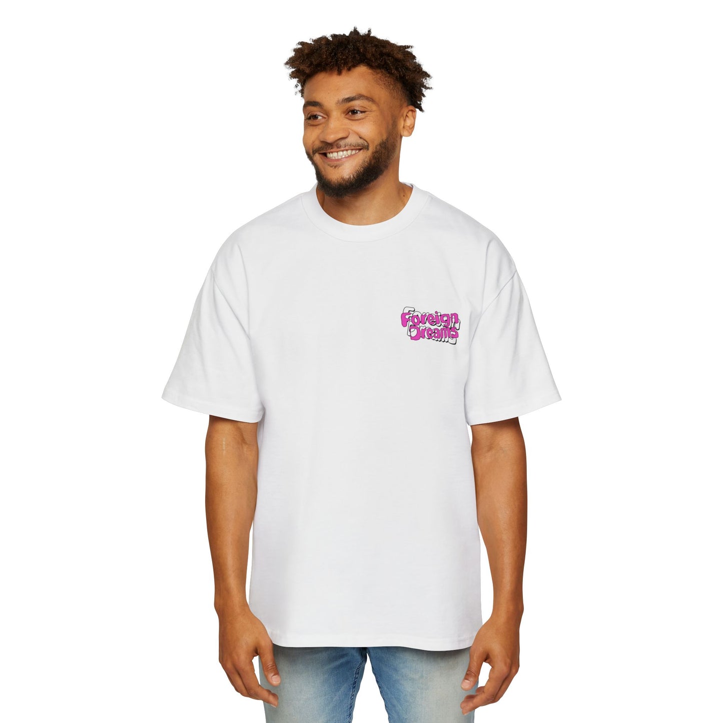 Foreign Dreams Stack and Pray T-Shirt - Pink