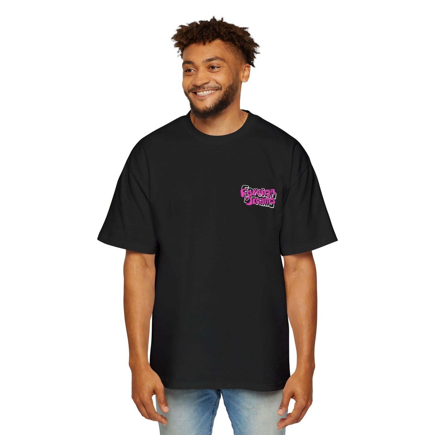 Foreign Dreams Stack and Pray T-Shirt - Pink