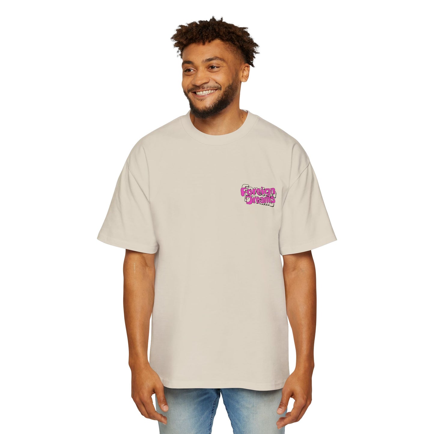 Foreign Dreams Stack and Pray T-Shirt - Pink