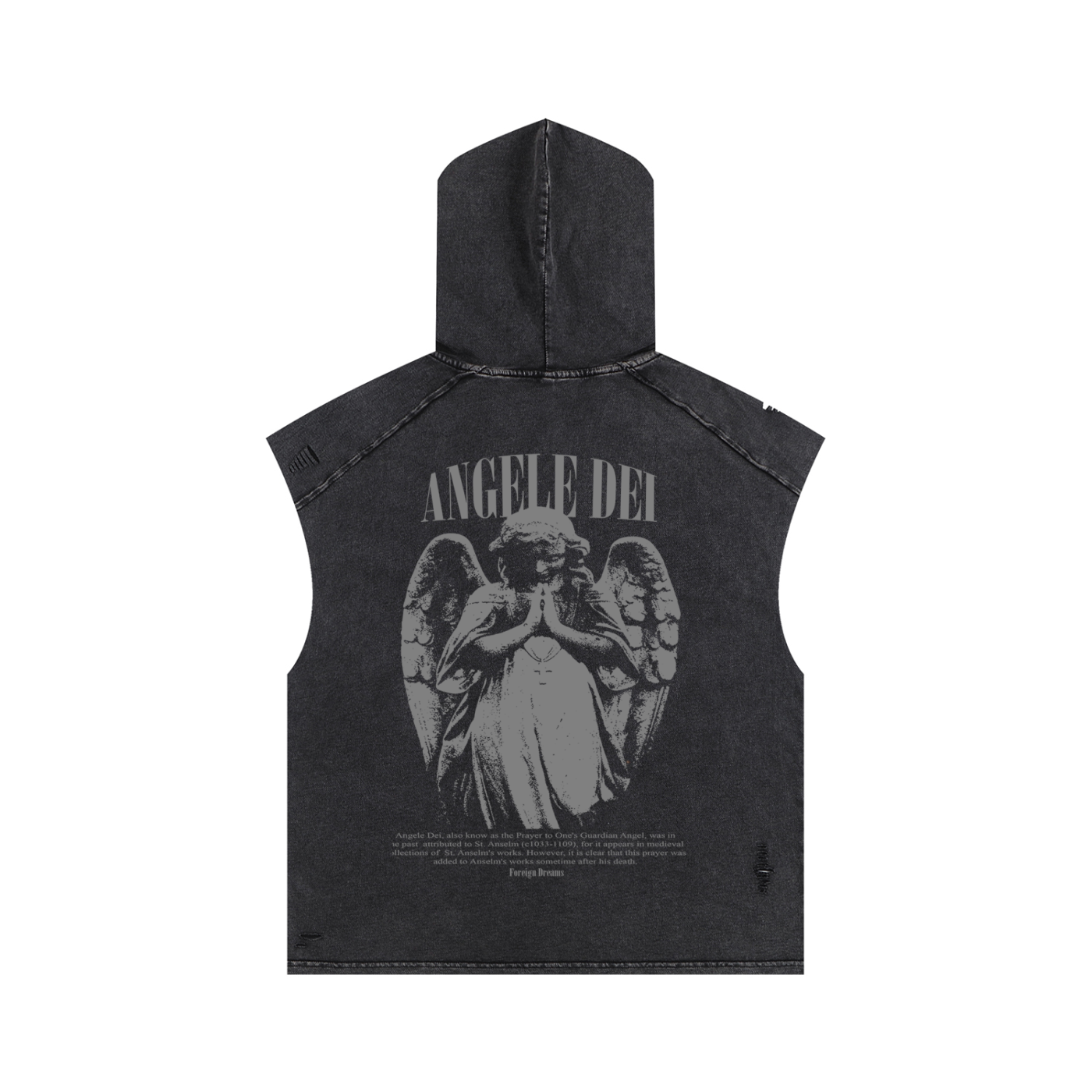 Angel Dei Hooded Tank Top