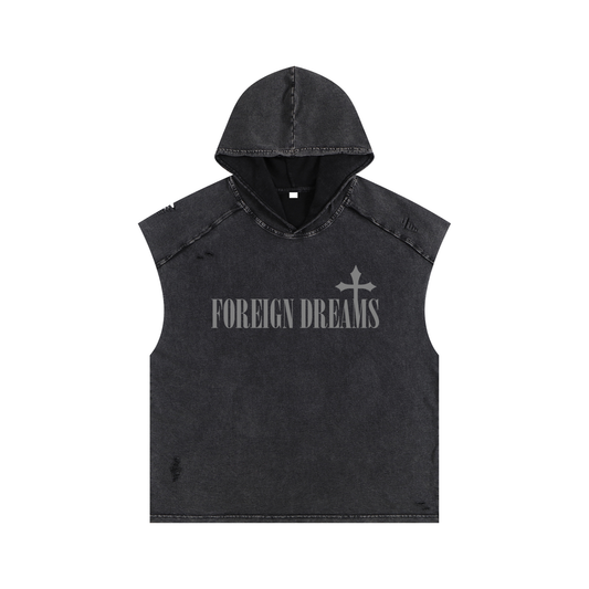 Angel Dei Hooded Tank Top